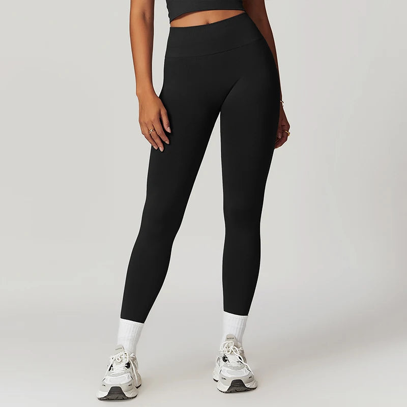 Women's Pants High Waist Hip Lift Push Up Yoga Leggings Belly Control Hip Shaping Running Workout Tight Yoga Pants