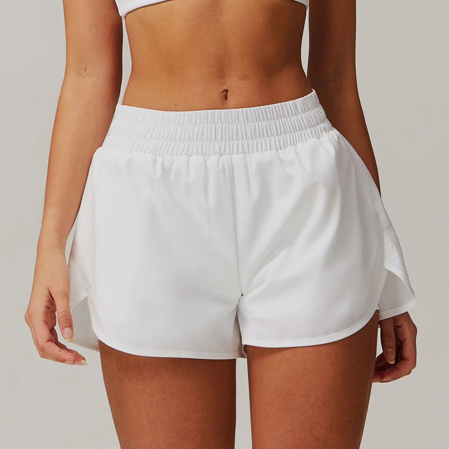 Running High Waist Sports Shorts Women Buttock Lift Gym Sweatpants Yoga Clothes Cycling Workout Shorts Women