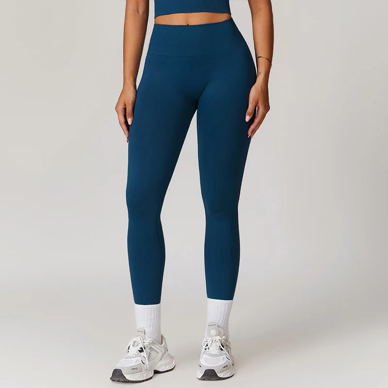 Women's Pants High Waist Hip Lift Push Up Yoga Leggings Belly Control Hip Shaping Running Workout Tight Yoga Pants