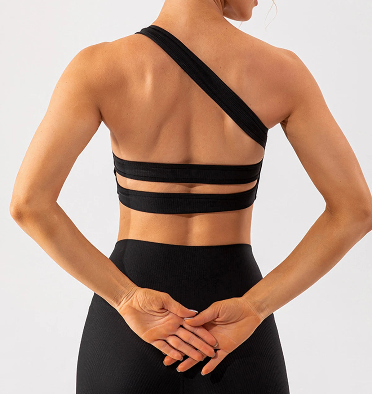 One-Shoulder Gym Top for Women