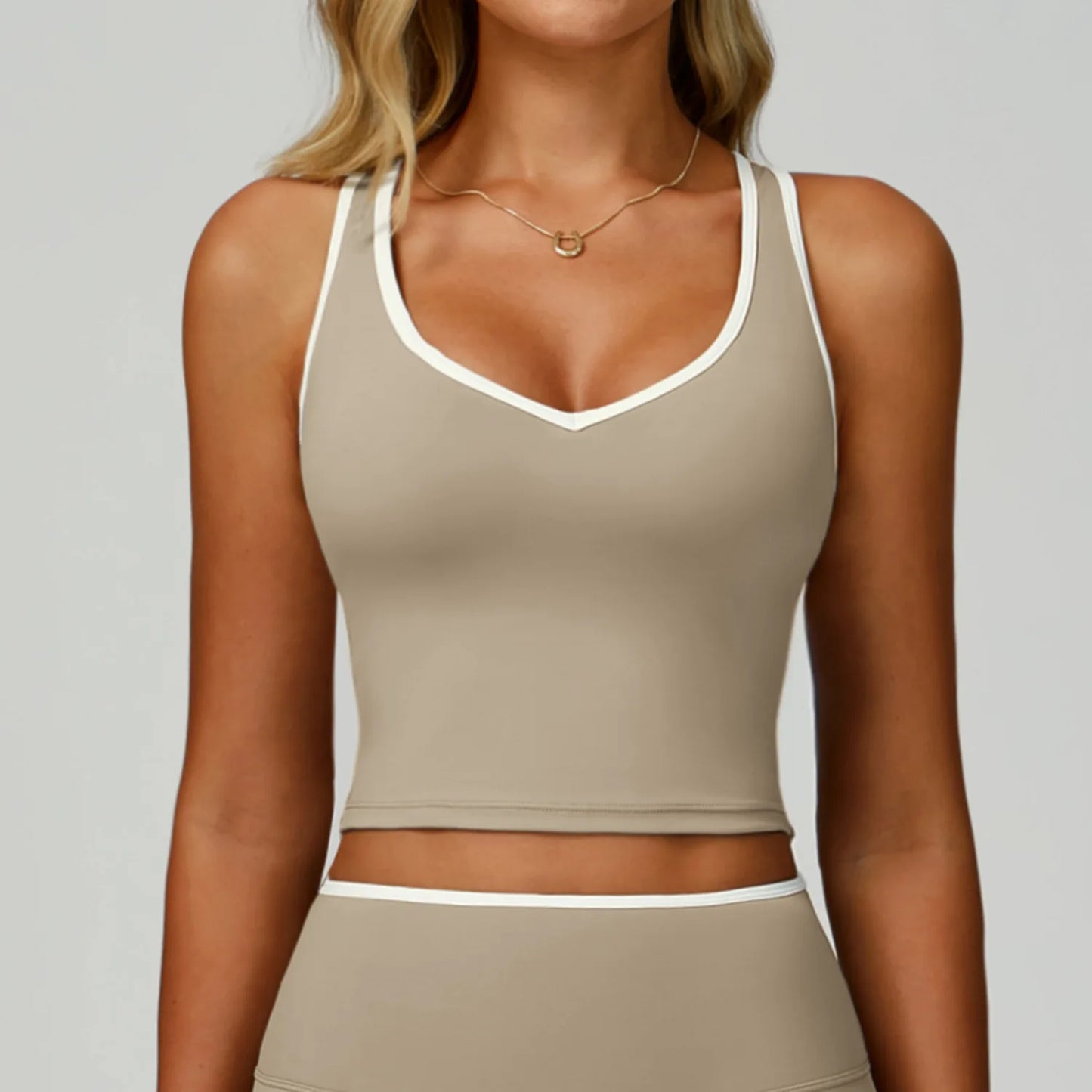 Women's Backless Tank Top Breathable Shockproof Sports Vest Gym Workout Clothes Running Fitness Pilates Yoga Camisole