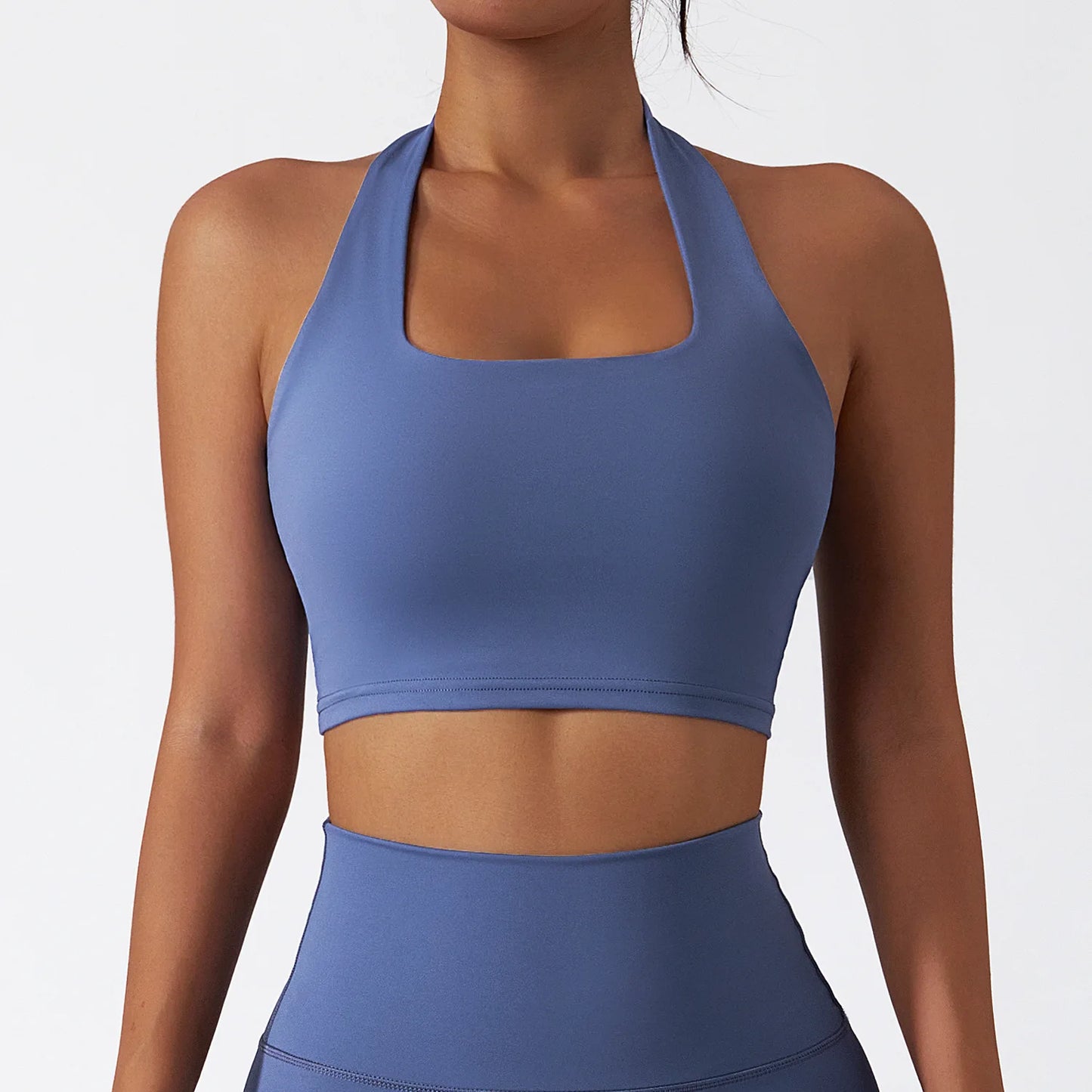 Women's Breathable Sport Bra Running Shockproof Push Up Pilates Yoga Clothes Casual Outdoor Gym Workout Crop Top