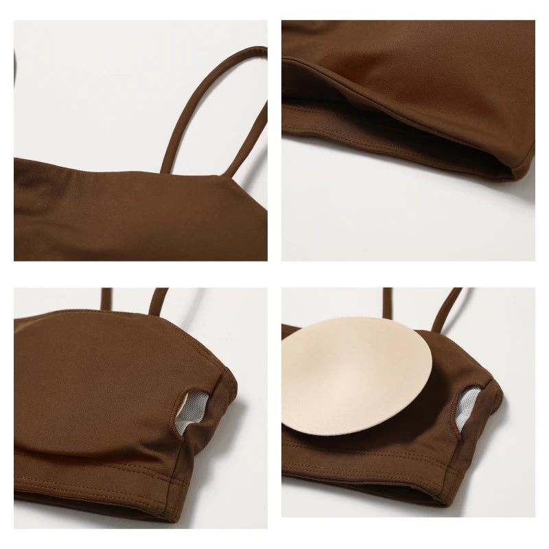 Top with straps for women