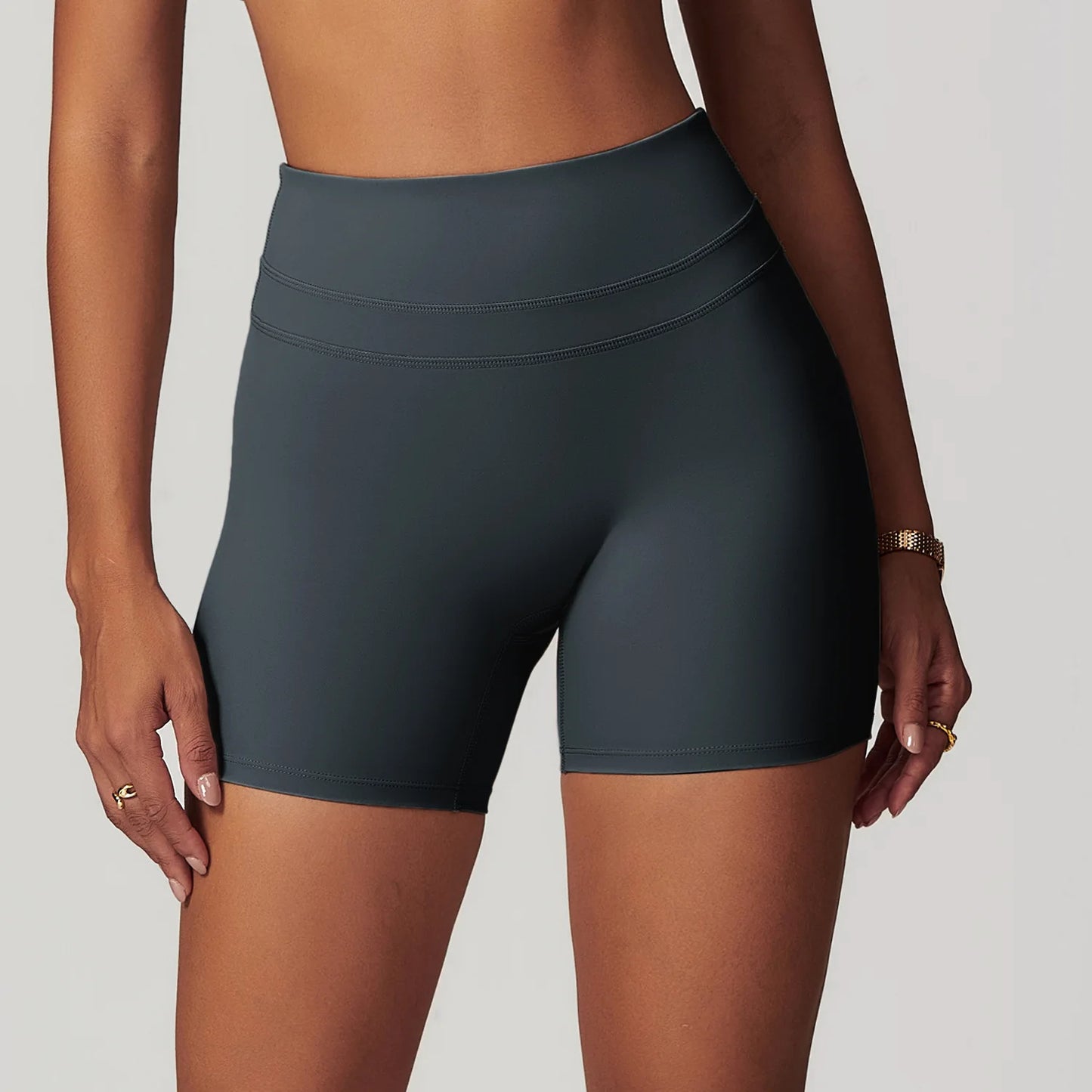 Quick-Dry Soften Gym Shorts Running Casual Cycling Shorts Push Up Workout Leggings Women High Waist Yoga Shorts Women