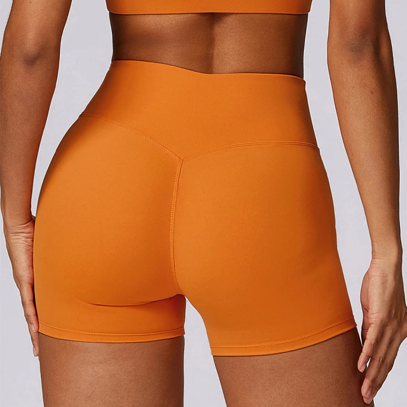 Sports Shorts Women High Waist Gym Shorts Women Cycling Shorts Running Yoga Shorts Push Up Workout Legging Women