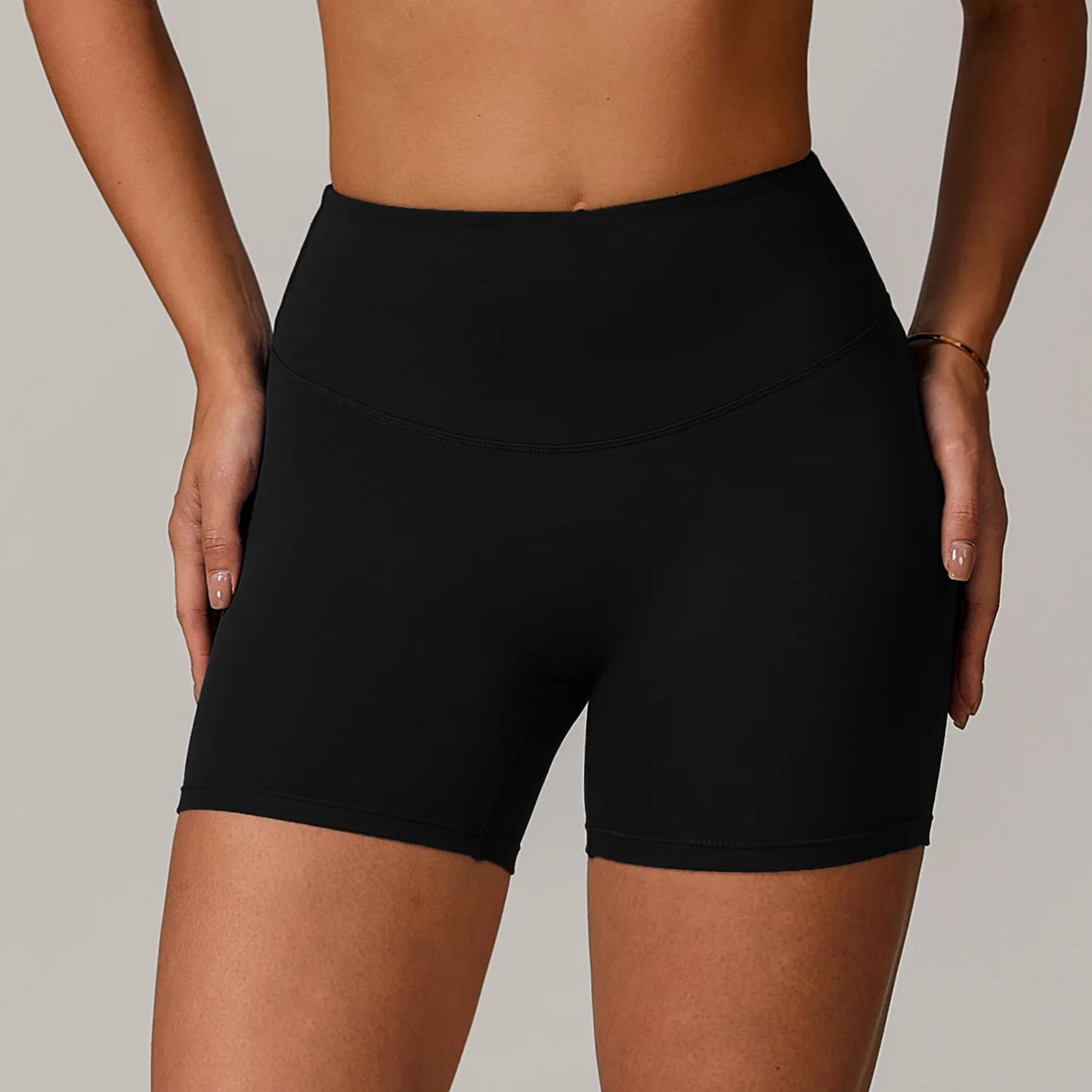 Women's Sports Shorts High-Waisted Butt-Lifting Yoga Shorts Slimming Tights For Fitness Workout Gym Leggings Women