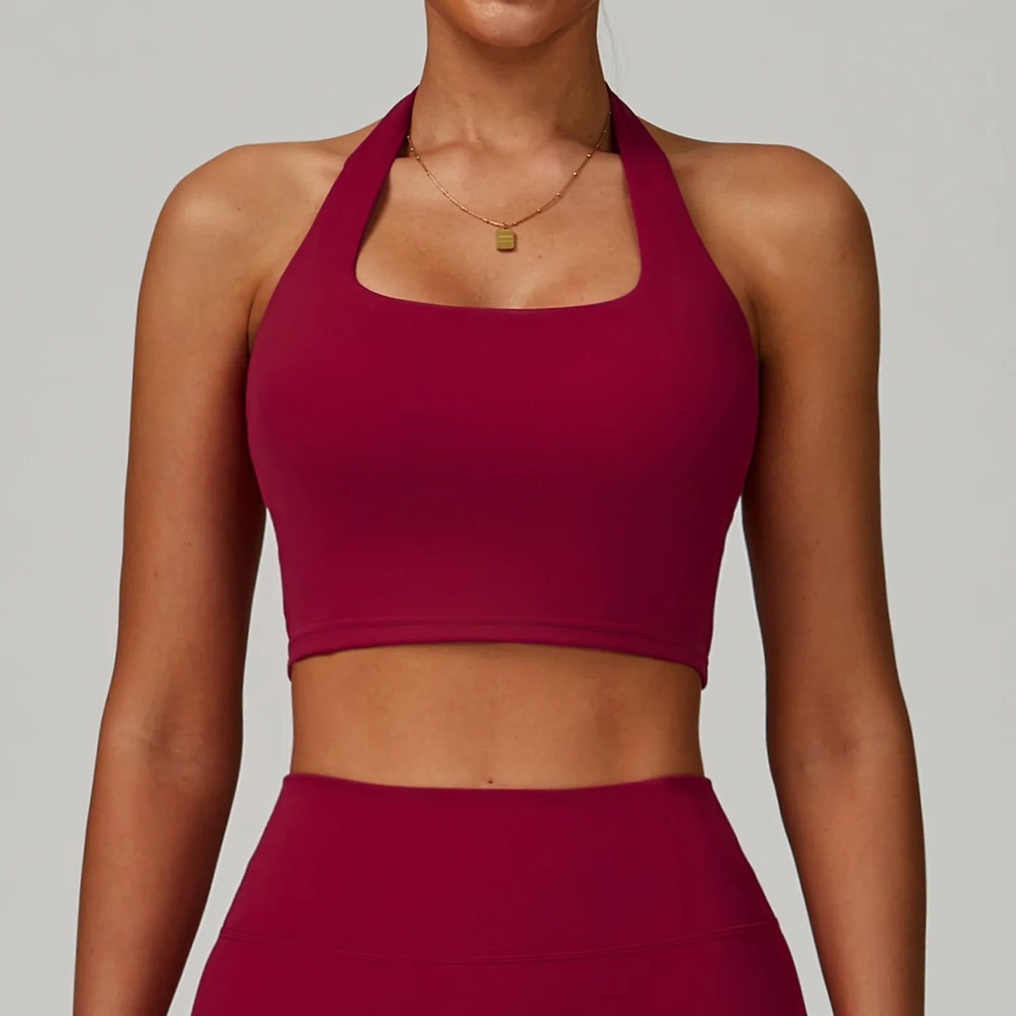 Women's Breathable Sport Bra Running Shockproof Push Up Pilates Yoga Clothes Casual Outdoor Gym Workout Crop Top