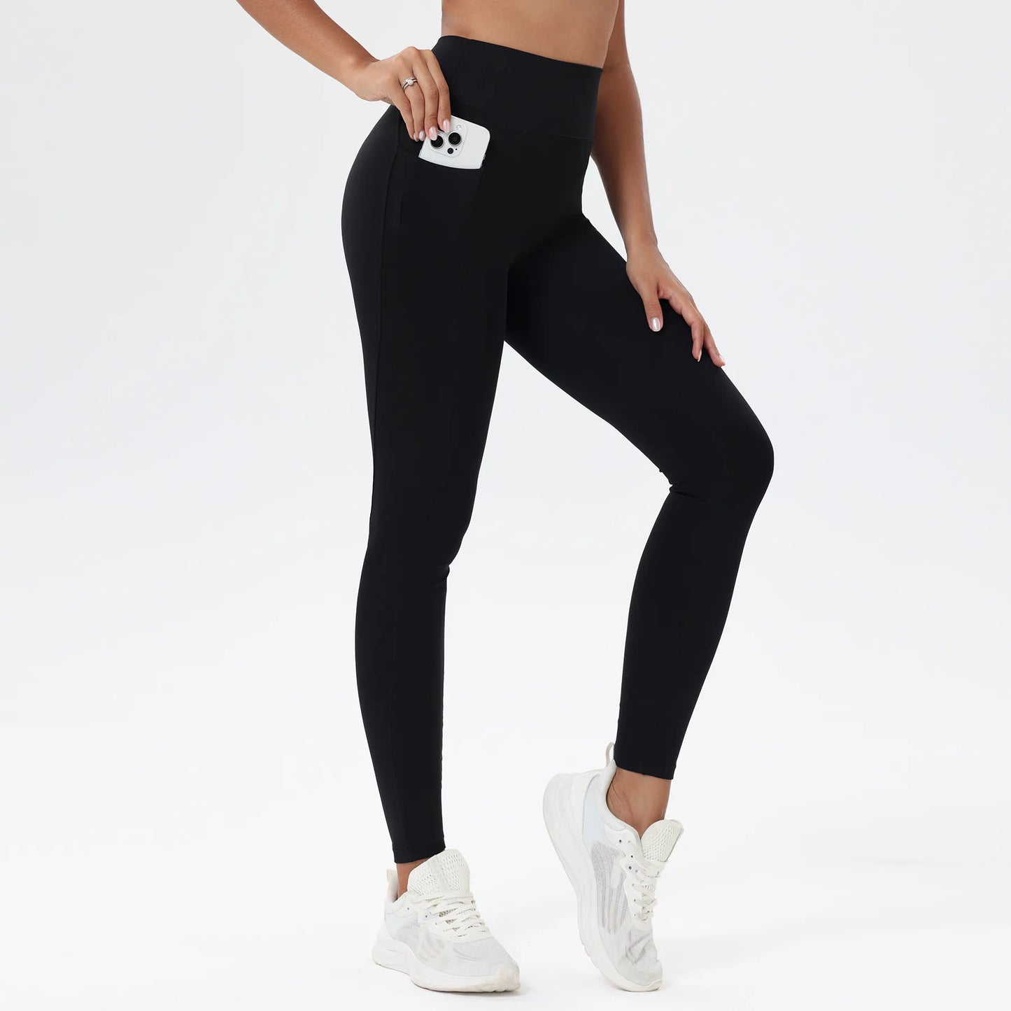Yoga Pants Gym Leggings Sport Women Leggings With Pockets Women Fitness High Waist Female Legging Tummy Control Running Training