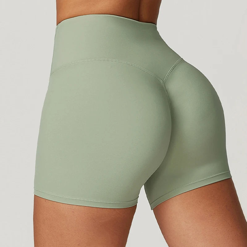 Sports Shorts Women High Waist Gym Shorts Women Cycling Shorts Running Yoga Shorts Push Up Workout Legging Women
