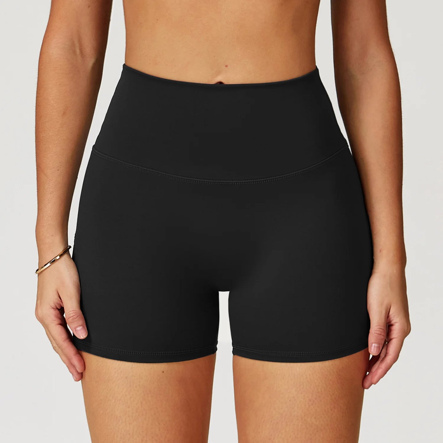 Yoga Shorts Running Sports Shorts Women Buttock Lift Gym Leggings Women Cycling Slim Fit Workout Shorts High Waist Female