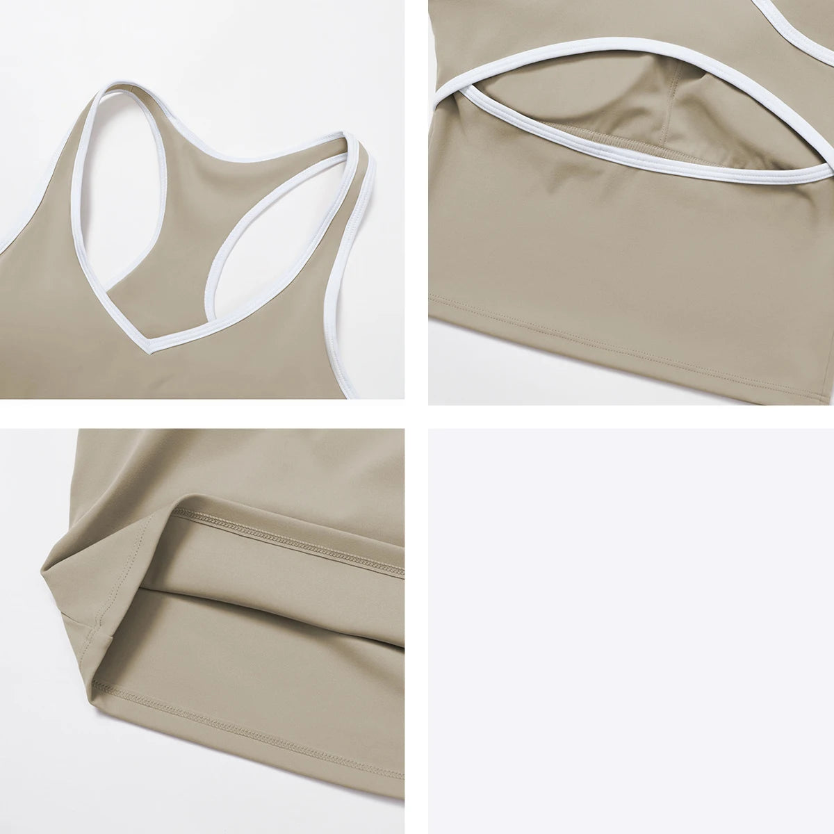 Women's Backless Tank Top Breathable Shockproof Sports Vest Gym Workout Clothes Running Fitness Pilates Yoga Camisole