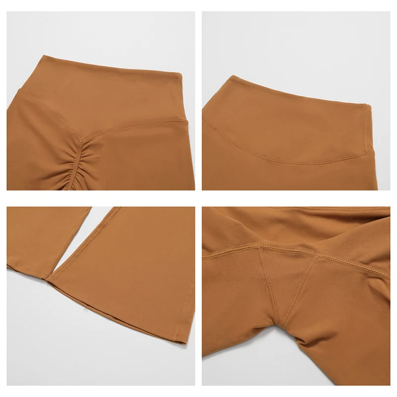 Women's Sports Shorts High-Waisted Butt-Lifting Yoga Shorts Slimming Tights For Fitness Workout Gym Leggings Women