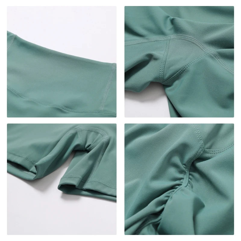 Sports Shorts Women High Waist Gym Shorts Women Cycling Shorts Running Yoga Shorts Push Up Workout Legging Women