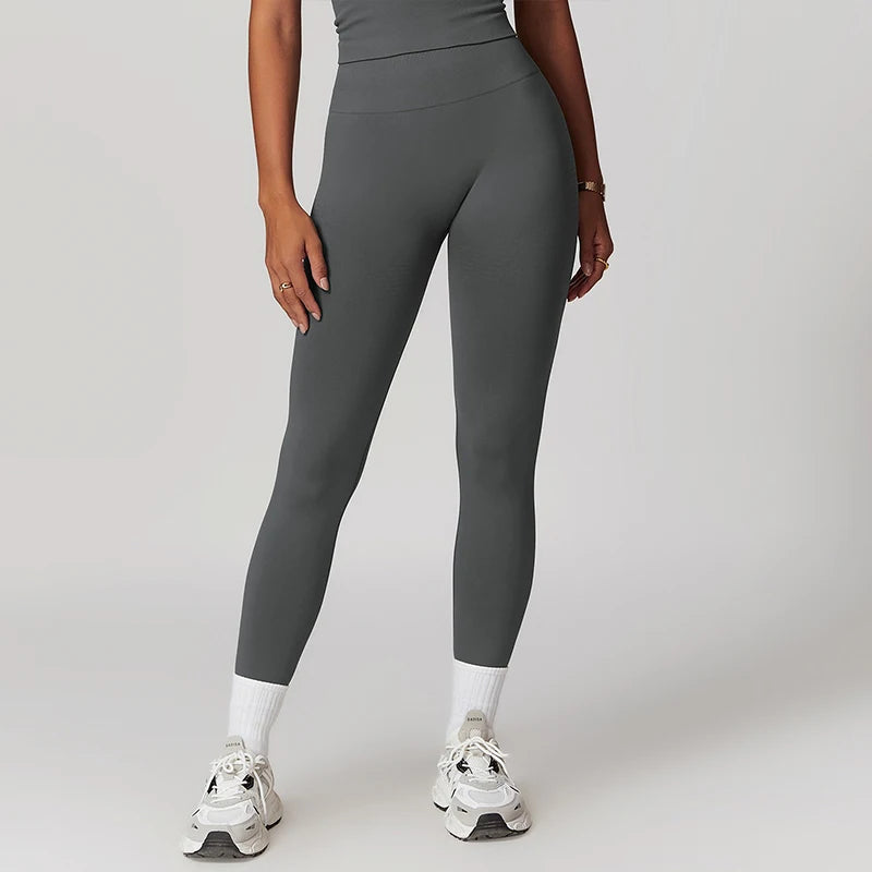 Women's Pants High Waist Hip Lift Push Up Yoga Leggings Belly Control Hip Shaping Running Workout Tight Yoga Pants