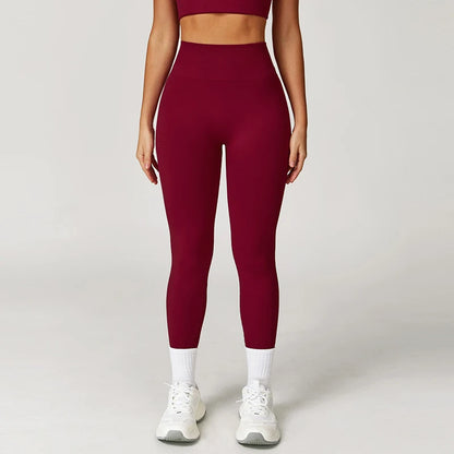 Women's Pants High Waist Hip Lift Push Up Yoga Leggings Belly Control Hip Shaping Running Workout Tight Yoga Pants