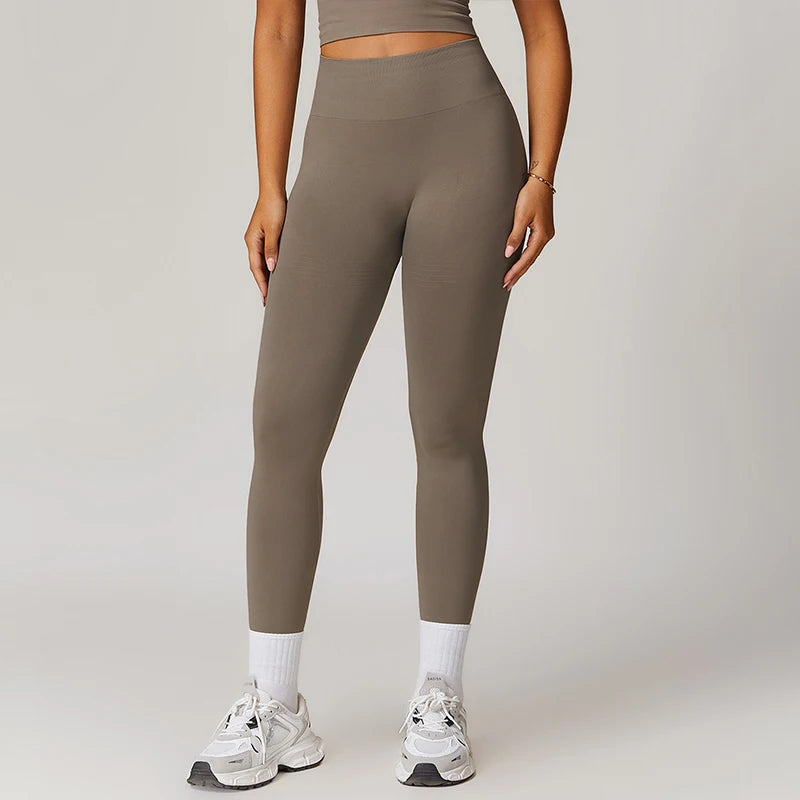 Women's Pants High Waist Hip Lift Push Up Yoga Leggings Belly Control Hip Shaping Running Workout Tight Yoga Pants