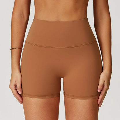 Yoga Shorts Running Sports Shorts Women Buttock Lift Gym Leggings Women Cycling Slim Fit Workout Shorts High Waist Female