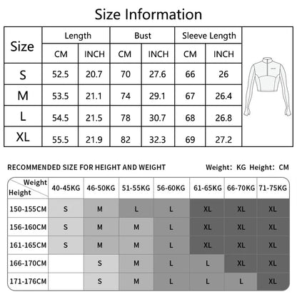 Half Zipper High Collar Sports Shirts Quick-Dry Yoga Clothing Fitness Long Sleeve Tight Clothes Outdoor Sportswear