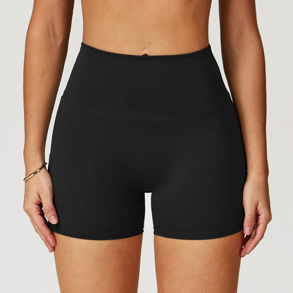 Yoga Shorts Running Sports Shorts Women Buttock Lift Gym Leggings Women Cycling Slim Fit Workout Shorts High Waist Female