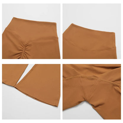Women's Sports Shorts High-Waisted Butt-Lifting Yoga Shorts Slimming Tights For Fitness Workout Gym Leggings Women