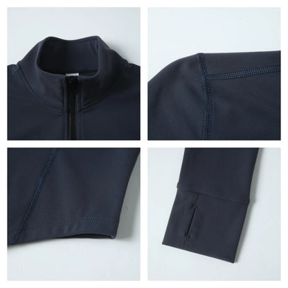 Women's Casual Sports Jackets Made of Ultra Soft Fabric with Zipper